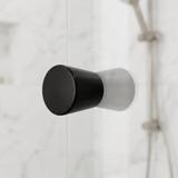 Shower door handle Rea 03 Black