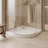 Duschkar Rea Look White 80x80