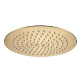 Runt duschhuvud REA JS-P014BG 25cm Brush Gold