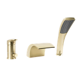 Wannenarmatur Rea Riven Brush Gold