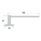 Halter für Toilettenpapier 5609 Leo Chrome