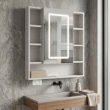 LED-Spiegelschrank Rea Luna 70x80cm