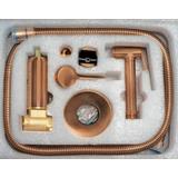Bidetarmatur  Lungo Loop Copper Brush