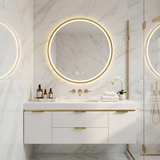 Mirror LED 50cm MMJ BRUSH GOLD