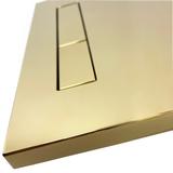 Spülknopf H   Gold für  WC