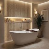 Freistehende Badewanne Rea Ferrano Slim 180