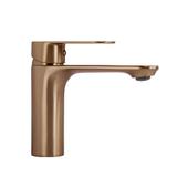 Waschbeckenarmatur Rea Drop Brush Copper low