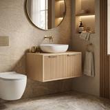 Waschtischunterschrank Rea Core 80cm Beige