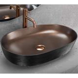 Aufsatzwaschbecken CLEO 61 Copper Bush / Black – REA