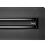 Linear drainage Neox Slim pro black 50