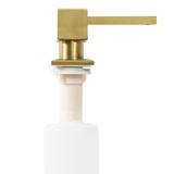 Dozator za sapun gold brush square