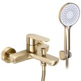 Badkarsblandare REA Logan Brush Gold