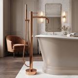 Free-standing faucet Rea Lungo Diamond Copper