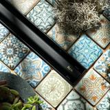 REA Neox Slim pro Dreno Linear Preto 80