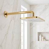 Rectangular shower head REA JS-032 Gold
