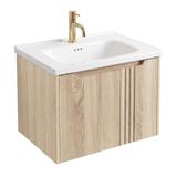 Bathroom vanity unit with sink Rea DB86-60L-3 Light 60cm