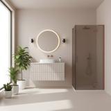 Duschkabine REA Hugo 80x90 Copper Brush
