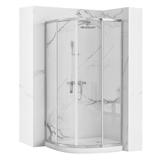 Duschkabine REA Look Chrome 80x80