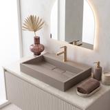 Konglomeratni umivaonik Rea GOYA 70CM Taupe