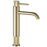 Waschbeckenarmatur Rea Lungo Stripe Brush Gold