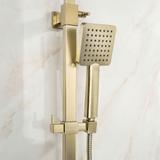 Duschgarnitur Rea Atrium Brush Gold