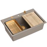 graniidist valamu MARC 110 WORKSTATION Beige