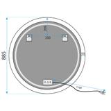Стенно LED огледало YH-BL-1 90 см