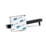 Ručka za WC papir Black Mat 392599