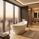 Freistehende Badewanne Rea Sorento 180