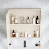 Комплект мебели за баня с мивка River 60cm Creme