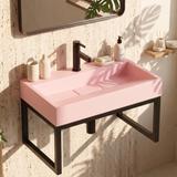 Waschbecken Konglomerat GOYA PINK 50CM + Waschtischplatte