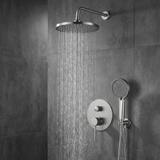 Unterputz Duschset Rea Lungo Stripe Nickel Brush + BOX