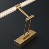 Koupelnové nástěnné LED svítidlo APP1900-1W 60cm BRUSH GOLD