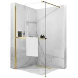 Parete doccia Rea Aero Gold N 90 Walk In + EVO