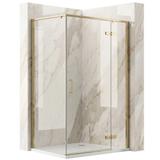 Duschkabine Rea Bruno 120x90 Brush Gold