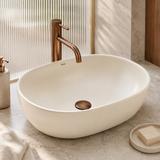 Countertop washbasin Rea Focus Creme