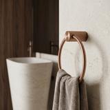 Badezimmerhaken Ring 64106 SOLO Brush Copper