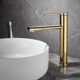Rea OVAL GOLD Visoka slavina za umivaonik