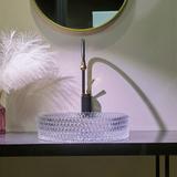 Aufsatzwaschbecken Rea Cristal Transparent 39