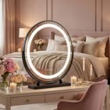 Mirror LED MAKE-UP Black 40 cm