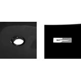freistehende Badewanne Rea Ferrano black