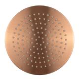 Кръгла душ глава REA JS-P014BRG 25cm Brush Copper