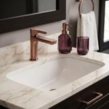 Robinet de lavabo PREMIUM Rea Maxim Brush Copper Low