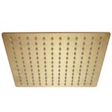Квадратен душ пита REA JS-P015BG 30cm Brush Gold