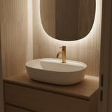Nablatni umivaonik REA Aura 51 White Matt