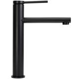 Bathroom faucet Rea Oval Black High