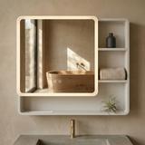 LED mirror cabinet M1016-70 70x65