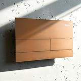 WC öblítő gomb K011A-Q és Slim024N Rea T Brush Copper/Brushed Rose Gold