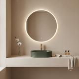 Countertop washbasin Rea Vanda Olive Matt