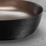 Aufsatzwaschbecken CLEO 61 Copper Bush / Black – REA